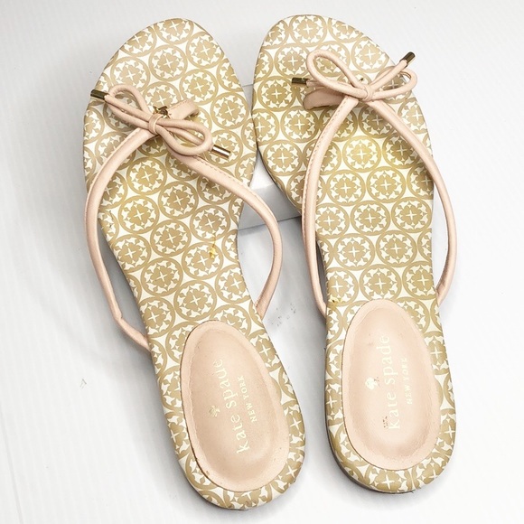 Kate Spade Mystic Bow Flip Flop Thong Sandal (10) - Picture 7 of 13